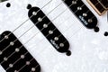 WrocÃâ¦Ã¢â¬Å¡aw, Poland - June 10,2019: Close up of Schecter Banshee 6- Extreme electric guitar.